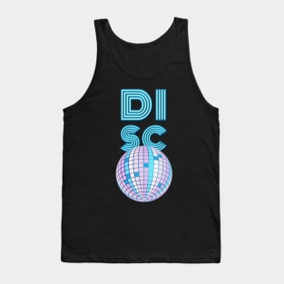 Neon Disco Ball Tank Top